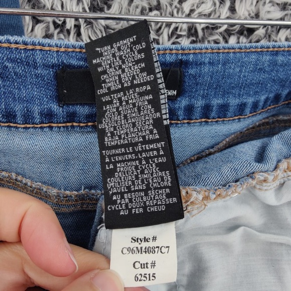 Kut‎ from the Kloth 1822 Denim Womens Casual Shorts Lot 2 Size 4 Blue Distressed - Picture 10 of 16